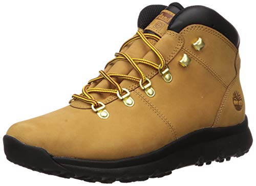 TIMBERLAND World Hiker Mid Botines/Low Boots Hommes Trigo/Marrón - 40 - Botas de caña Baja