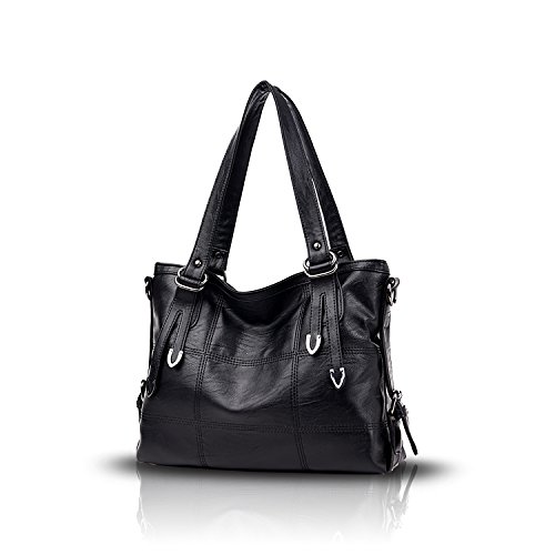 Tisdaini Bolsos de Mano Mujer Bolsos Bandolera Moda Gran Capacidad Casual Bolsos Totes Shoppers y Bolsos de Hombro