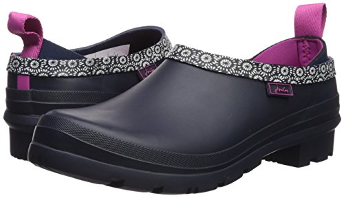 Tom Joule Y_ POPONS, Botas de Lluvia Mujer, Azul French Navy Dandelion Geo, 36 EU