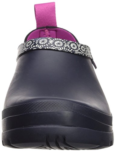 Tom Joule Y_ POPONS, Botas de Lluvia Mujer, Azul French Navy Dandelion Geo, 36 EU