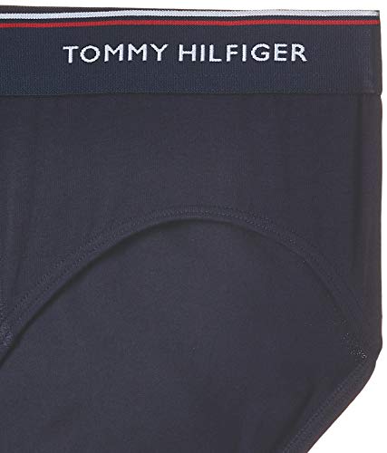 Tommy Hilfiger 3p Brief Slip, Multicolor (Multi/Peacoat 904), L (Pack de 3) para Hombre