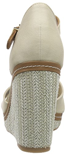 Tommy Hilfiger E1285LENA 4D, Alpargatas para Mujer, Gris-Grau (Feather Grey 082), 36 EU
