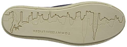 Tommy Hilfiger Easy Summer Slip on, Alpargatas Hombre, Azul (Midnight 403), 42 EU