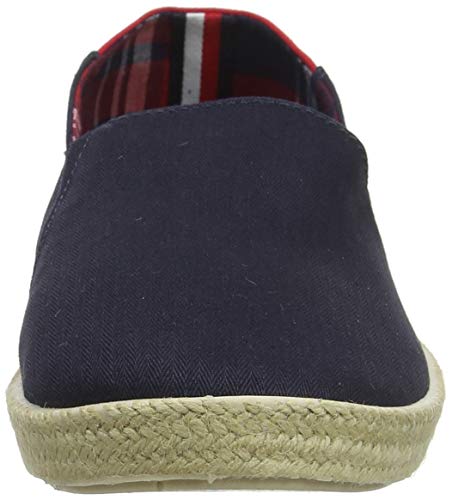 Tommy Hilfiger Easy Summer Slip on, Alpargatas Hombre, Azul (Midnight 403), 42 EU