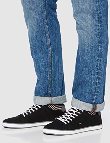 Tommy Hilfiger H2285arlow 1d, Zapatillas Hombre, Negro (Black 990), 40 EU
