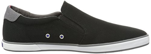 Tommy Hilfiger Iconic Slip On Sneaker, Zapatillas Hombre, Negro (Black 990), 41 EU