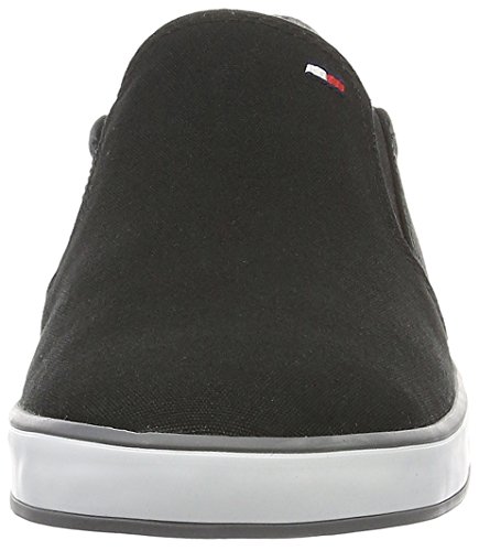 Tommy Hilfiger Iconic Slip On Sneaker, Zapatillas Hombre, Negro (Black 990), 41 EU