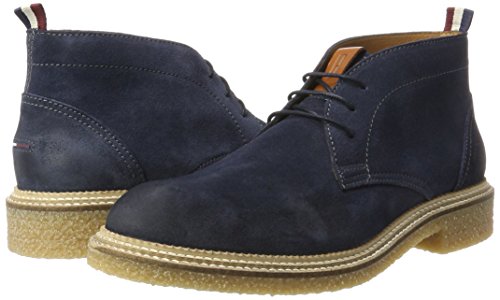 Tommy Hilfiger J2385ustin 2b, Botas Desert para Hombre, Negro (Ink), 45 EU