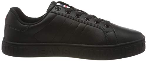 Tommy Hilfiger Jaz 4a2, Sneakers Mujer, Negro, 36 2/3 EU