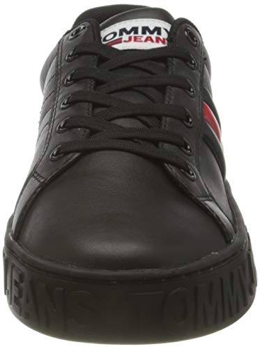 Tommy Hilfiger Jaz 4a2, Sneakers Mujer, Negro, 36 2/3 EU
