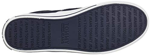 Tommy Hilfiger LowCut Essential Sneaker, Zapatillas Mujer, Azul (Twilight Navy C87), 40 EU