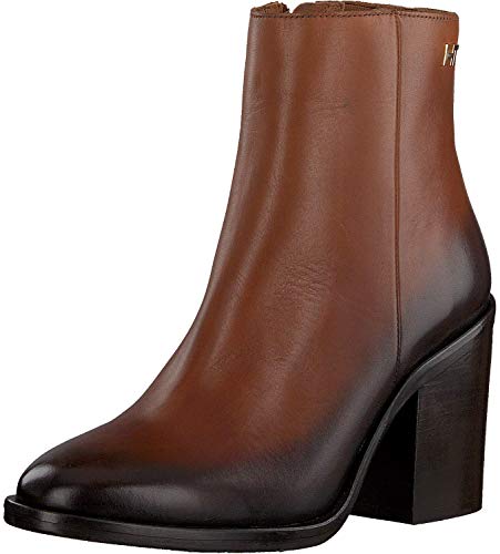 Tommy Hilfiger Maya 1a1, Botas Cortas al Tobillo para Mujer, marrón, 38 EU