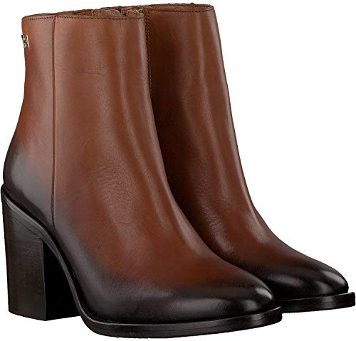 Tommy Hilfiger Maya 1a1, Botas Cortas al Tobillo para Mujer, marrón, 38 EU