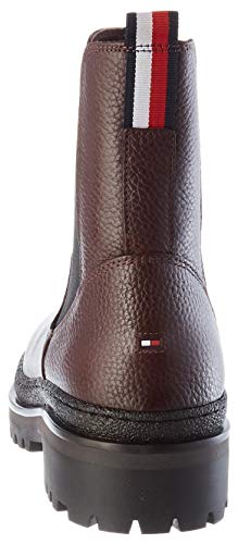 Tommy Hilfiger North 8a, Botas Cortas al Tobillo Mujer, Rojo, 40 EU