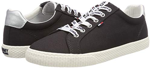 Tommy Hilfiger Tommy Jeans Casual Sneaker, Zapatillas Mujer, Azul (Midnight 403), 40 EU