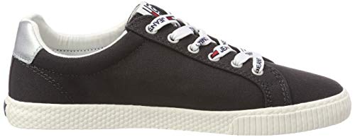Tommy Hilfiger Tommy Jeans Casual Sneaker, Zapatillas Mujer, Azul (Midnight 403), 40 EU