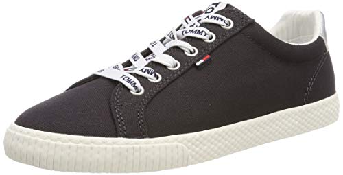 Tommy Hilfiger Tommy Jeans Casual Sneaker, Zapatillas Mujer, Azul (Midnight 403), 40 EU