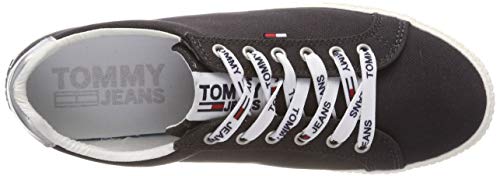 Tommy Hilfiger Tommy Jeans Casual Sneaker, Zapatillas Mujer, Azul (Midnight 403), 40 EU