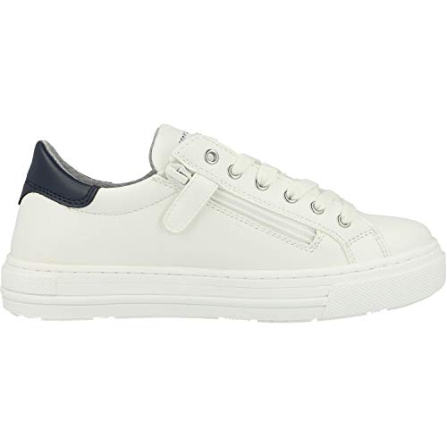 Tommy Hilfiger Trainer Blanco/Azul Eco Cuero 38 EU