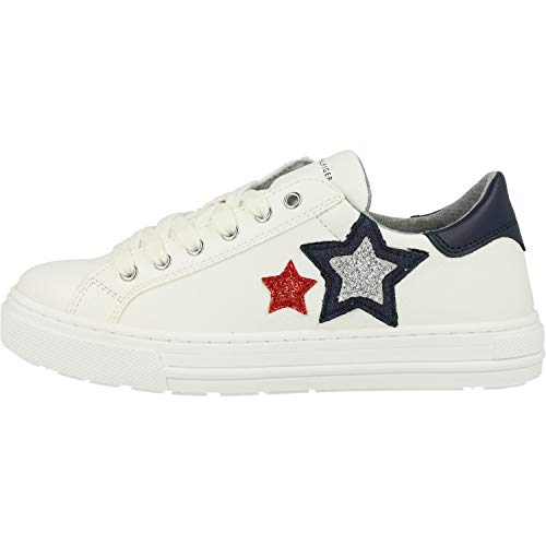 Tommy Hilfiger Trainer Blanco/Azul Eco Cuero 38 EU