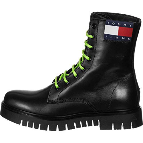 Tommy Hilfiger Yvonne 8a, Botas Altas Mujer, Negro (Black Bds), 38 EU