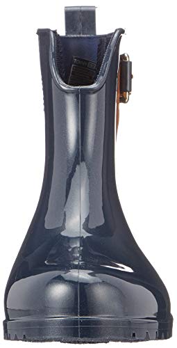 Tommy Hiliger O1285XLEY 2Z2, Botas de Estar por Casa para Mujer, Azul (Midnight), 40