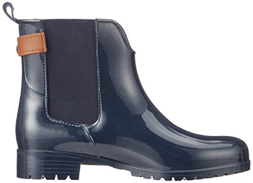 Tommy Hiliger O1285XLEY 2Z2, Botas de Estar por Casa para Mujer, Azul (Midnight), 40