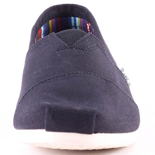 TOMS MEN ALPARGATA Black Canvas UK10