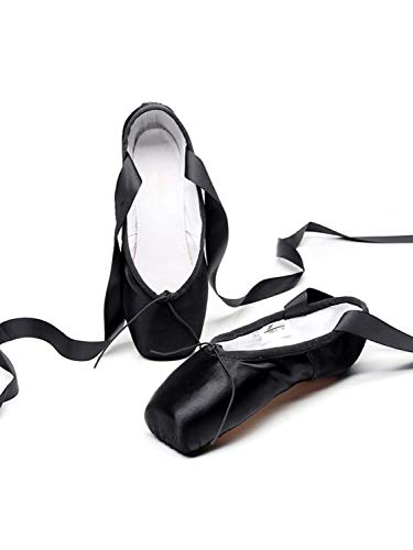 Tookang Zapatillas Punta de Ballet Clásico de Suela Partida para Mujer Niña y Adulta Zapatillas Blandas de Danza y Gimnasia