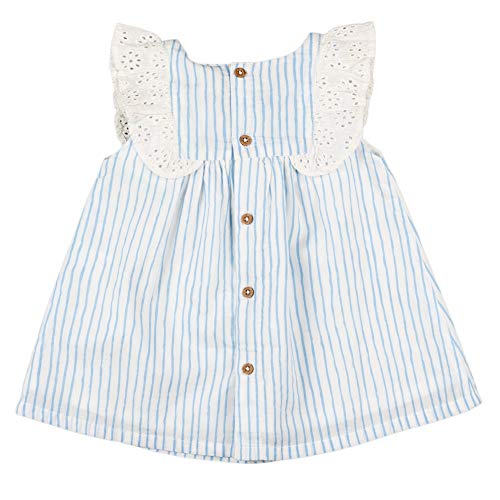 Top Top VORTUNA Vestido, LISTADO, 24-36 para Bebés