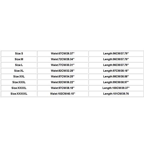 TOPKEAL Falda Larga de Cintura Alta para Mujer Falda Maxi de Color Sólido de Tallas Grandes para Damas de Verano 2019