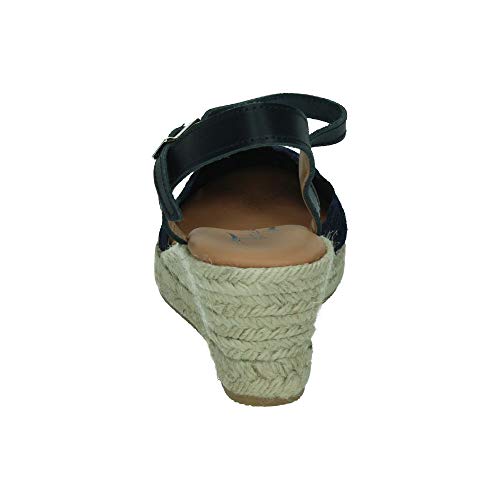 TORRES 5004 Zapatilla DE Encaje Mujer Alpargatas Marino 38