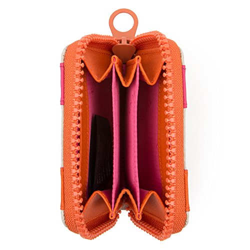 TOUS Patch Greet, Monedero para Mujer, Varios colores (Multi Nude), 2.5x8x10 cm (W x H x L)