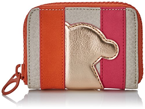 TOUS Patch Greet, Monedero para Mujer, Varios colores (Multi Nude), 2.5x8x10 cm (W x H x L)