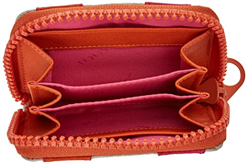 TOUS Patch Greet, Monedero para Mujer, Varios colores (Multi Nude), 2.5x8x10 cm (W x H x L)