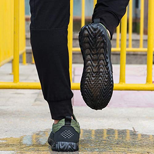 TQGOLD - Zapatos de seguridad para hombre y mujer S3 de verano, zapatos de trabajo con punta de acero, muy ligeros Size: 41 EU