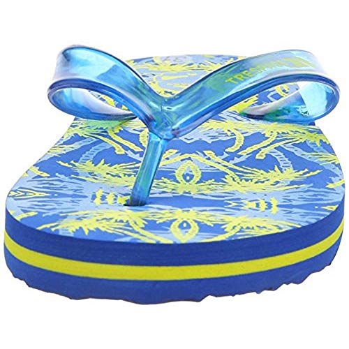 Trespass - Chanclas Modelo Raider para niños (29 EU) (Pavo Real)