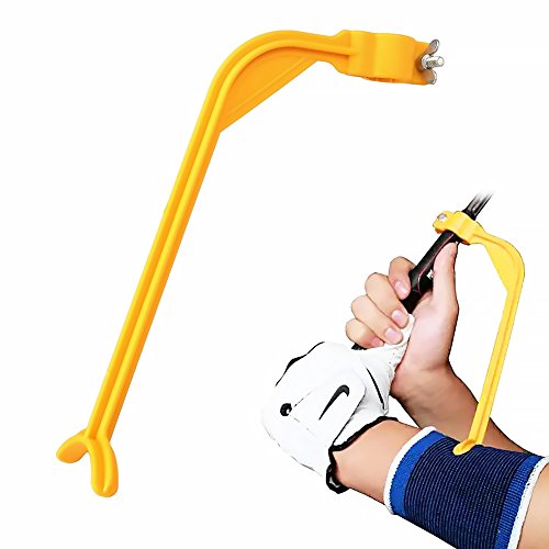 TrifyCore Guías de Entrenamiento de Golf Swing Guide Muñequera Arm Control Aids Tools Orange