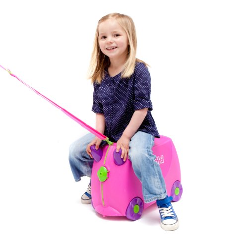 Trunki Maleta correpasillos y equipaje de mano infantil: Trixie (Rosa)