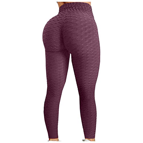 TWIOIOVE Leggings de Sport Femme Anti-Cellulite Pantalon de Fitness Haute Slim Push Up Butt Lifter Pants Yoga Pour Jogging Estiramiento Yoga y Pilates