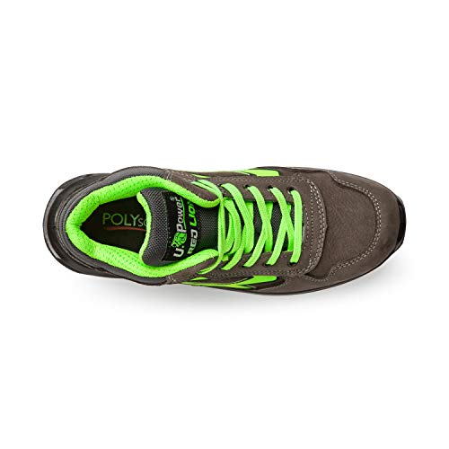 U-Power RL10174-39 RL10174-39-Calzado de seguridad gama RED LION modelo HUMMER S3 CI SRC Talla 39, Marrón