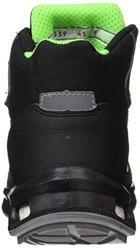 U-Power RL10356-43, RL10356-43-Calzado de Seguridad Gama Red Lion Modelo Hard S3 SRC Talla Hombre, Negro, 43 EU