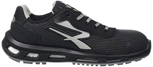 U-Power RL20376-43, RL20376-43-Calzado de Seguridad Gama Red Lion Modelo Raptor S3 SRC Talla Hombre, Negro, 43 EU