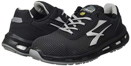 U-Power RL20376-43, RL20376-43-Calzado de Seguridad Gama Red Lion Modelo Raptor S3 SRC Talla Hombre, Negro, 43 EU