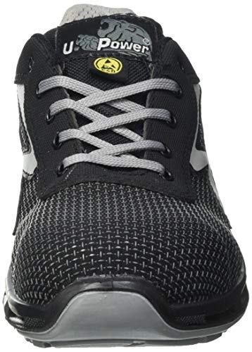 U-Power RL20376-43, RL20376-43-Calzado de Seguridad Gama Red Lion Modelo Raptor S3 SRC Talla Hombre, Negro, 43 EU