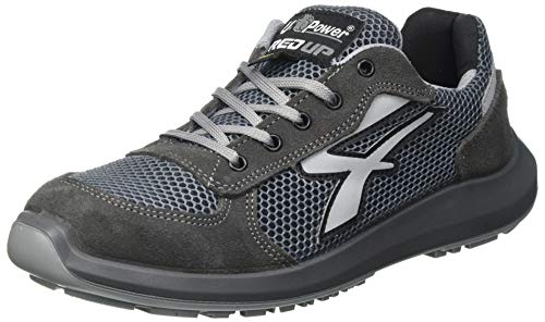 U-Power RU20046-42, RU20046-42-Calzado de Seguridad Gama Red UP Modelo Draco S1P SRC ESD Talla Unisex Adulto, Negro, 42 EU