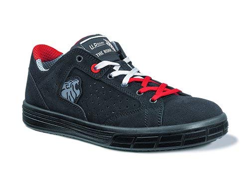 U-Power SN20096-43, SN20096-43-Calzado de Seguridad Gama The Roar Modelo Joy S1P SRC Talla Unisex Adulto, Negro, 43 EU