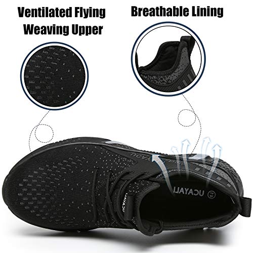 UCAYALI Zapatos de Seguridad Zapatillas de Trabajo para Hombre Mujer Negro Gr.44