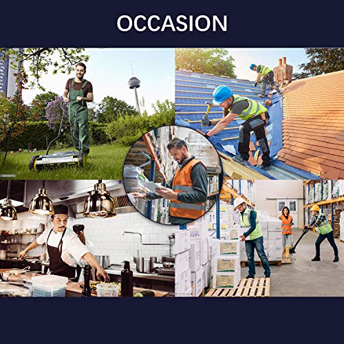 UCAYALI Zapatos de Trabajo Unisex Adulto Azul/Negro Talla 44