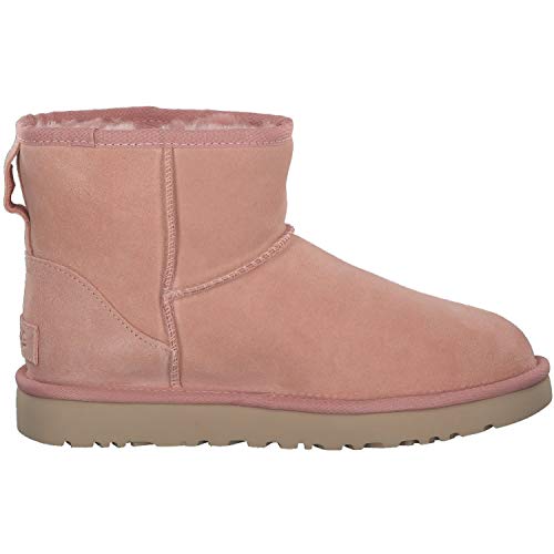 UGG Australia Classic Mini UGG Rubber Logo, Bota Mujer, Sunset, 38 EU